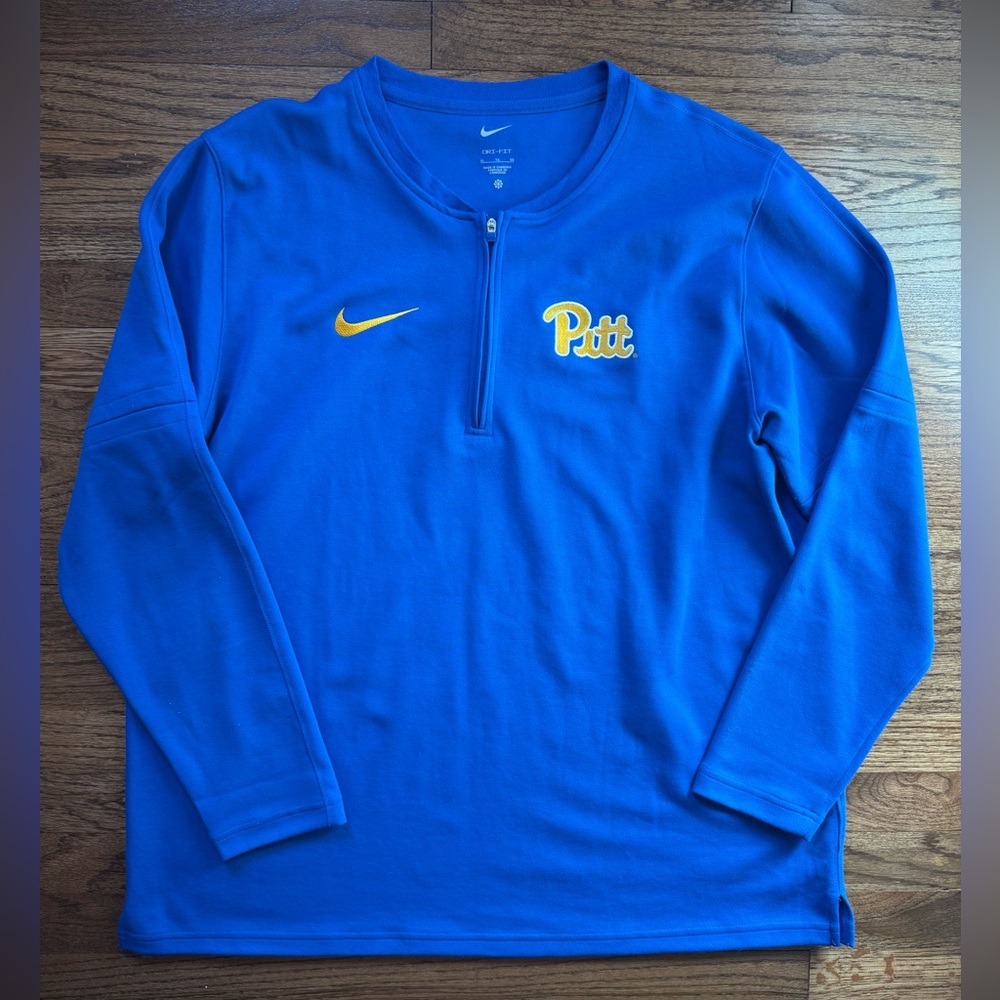 Nike Blue Long Sleeve Shirt - University of Pittsburgh